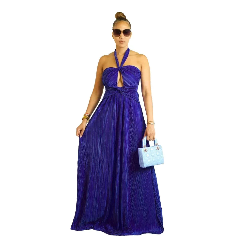 Babs Elegant Dresses For Women Dashiki Summer Autumn Macy Dress Ladies Traditional African Clothing Fairy Long Dress