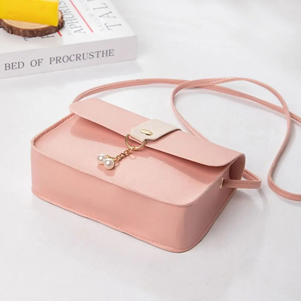 Maxy Fashion Small Square Bag Women's Small Crossbody Bag Ladies Handbags Girls Summer Travel Mini Purse