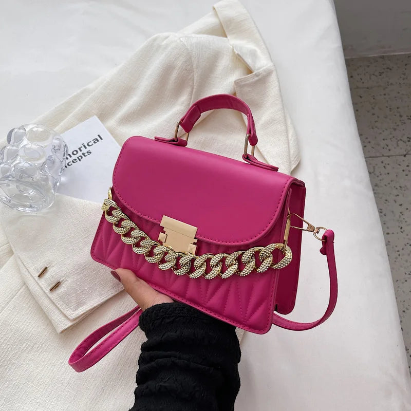 Maxy New Designer Shoulder Bag Fashion Chain Crossbody Bags For Women Brand Ladies Handbags And Purses