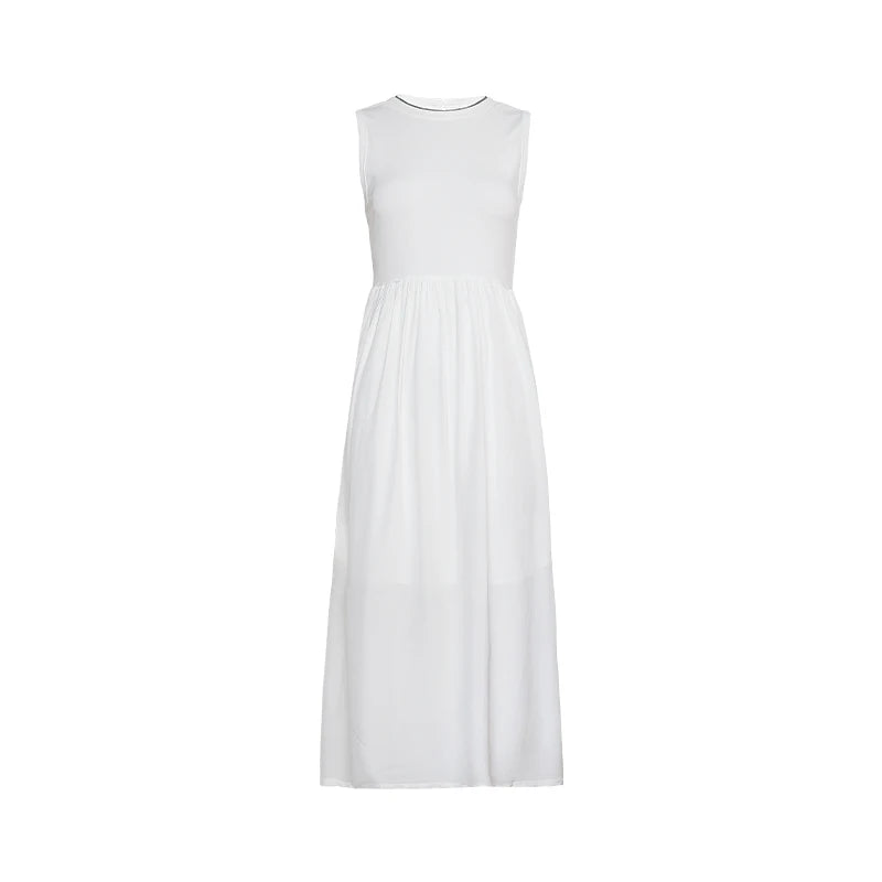Maxy K2325W Luxury Women's Clothing Summer Evening Dresses Elegant Long vest Dress Ladies Clothes gown