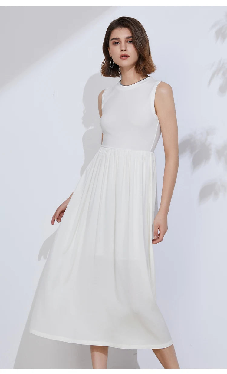 Maxy K2325W Luxury Women's Clothing Summer Evening Dresses Elegant Long vest Dress Ladies Clothes gown