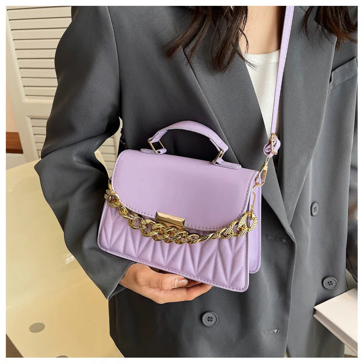Maxy New Designer Shoulder Bag Fashion Chain Crossbody Bags For Women Brand Ladies Handbags And Purses