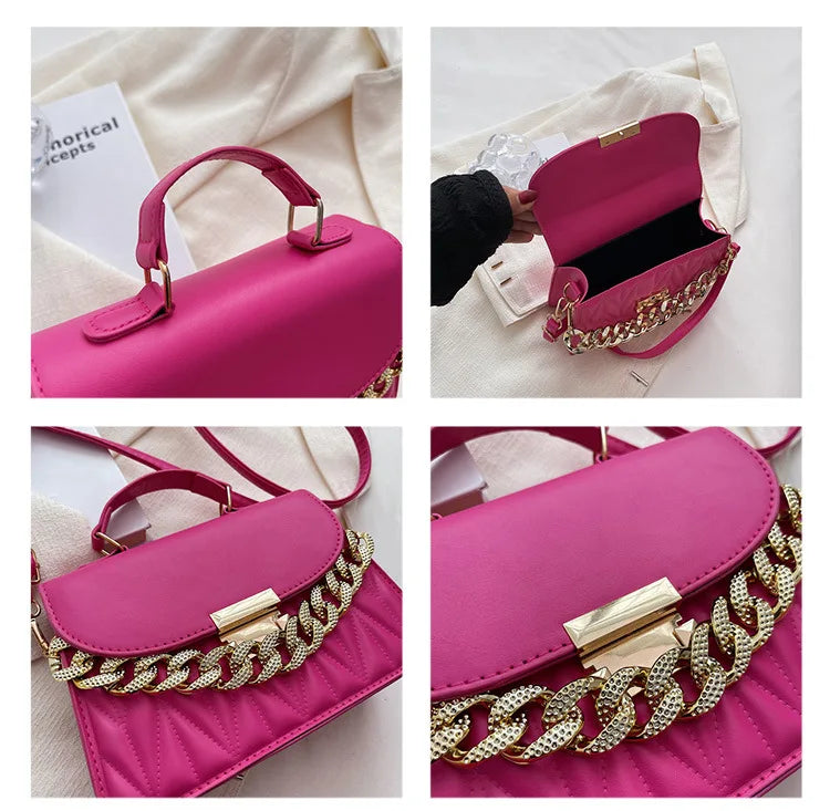 Maxy New Designer Shoulder Bag Fashion Chain Crossbody Bags For Women Brand Ladies Handbags And Purses