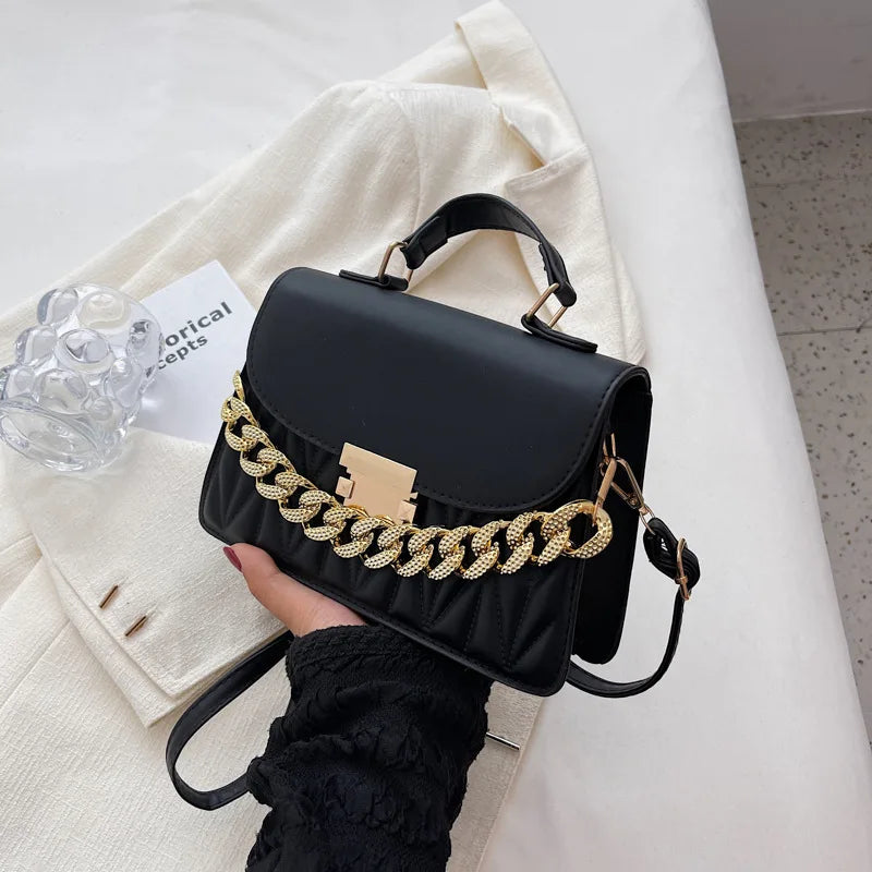 Maxy New Designer Shoulder Bag Fashion Chain Crossbody Bags For Women Brand Ladies Handbags And Purses