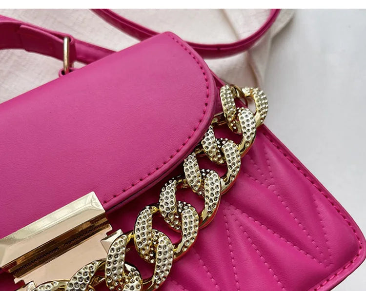 Maxy New Designer Shoulder Bag Fashion Chain Crossbody Bags For Women Brand Ladies Handbags And Purses
