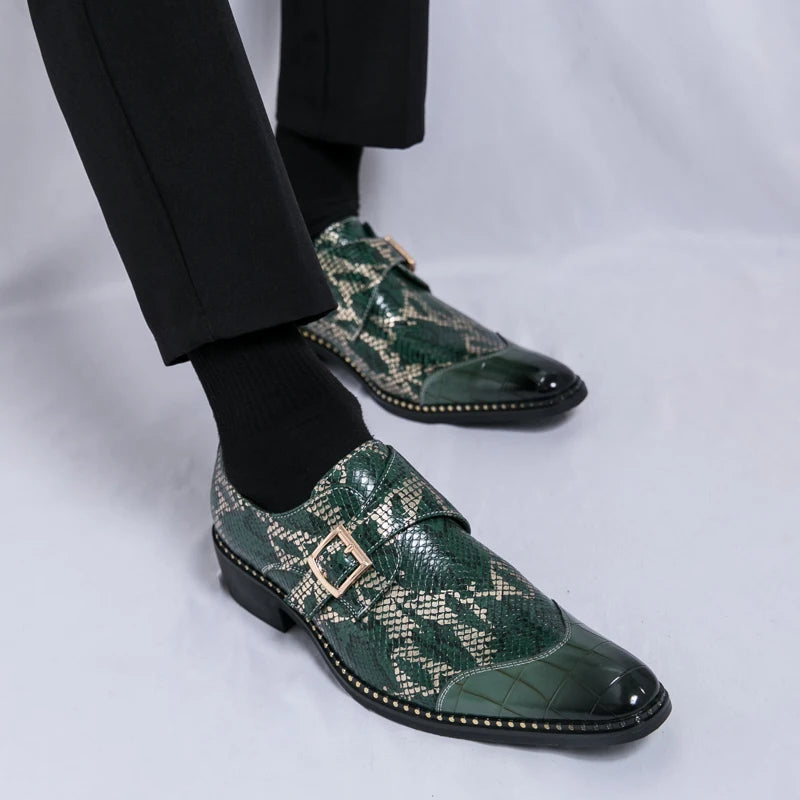Visco Oxford Dress Fashion Man Business Shoe Handmade Wedding Man Shoe Designer Formal Leather Shoes Luxury Party Prom Formal Shoes