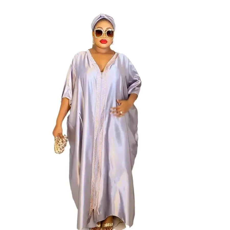 Babs White Dresses For Women Dubai African Party Evening Gown Turkey Wedding Boubou Ankara Robe Africa Clothing