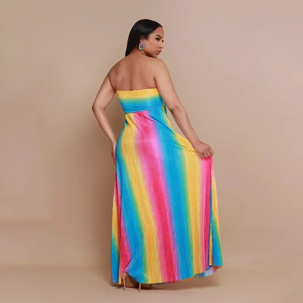 Babs Elegant Dresses For Women Dashiki Summer Autumn Macy Dress Ladies Traditional African Clothing Fairy Long Dress