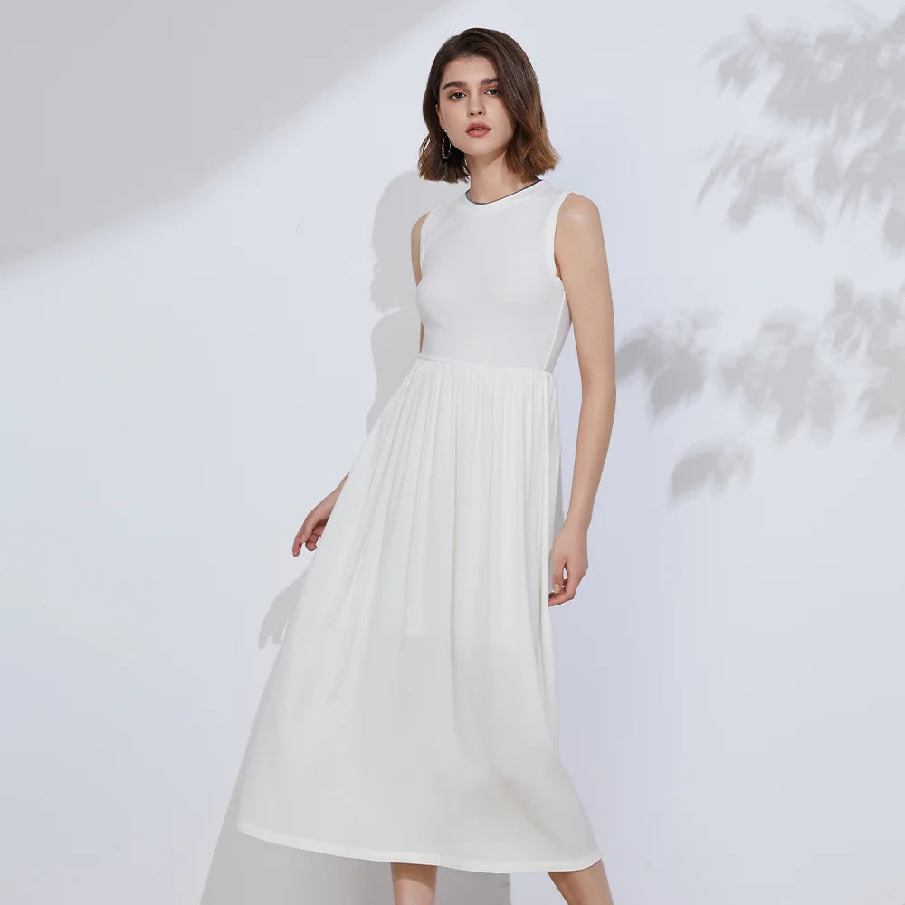 Maxy K2325W Luxury Women's Clothing Summer Evening Dresses Elegant Long vest Dress Ladies Clothes gown