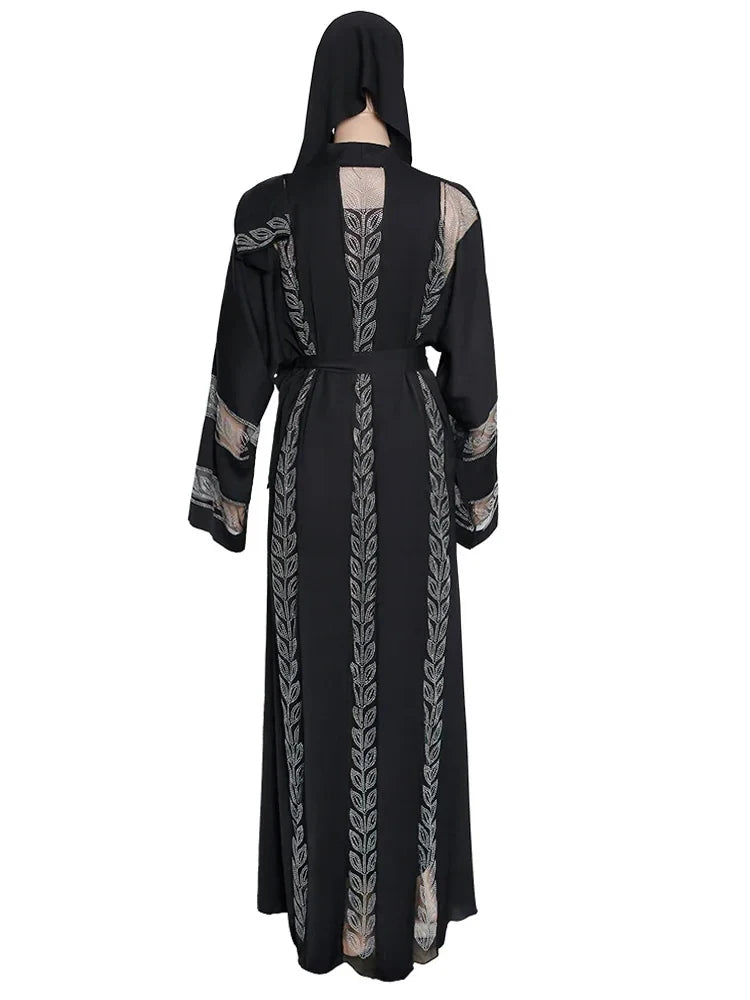 Macy Dubai Luxury Wedding Party Evening Gown Muslim Woman Dress Elegant Long Sleeve Robe Islamic Clothing African Boubou