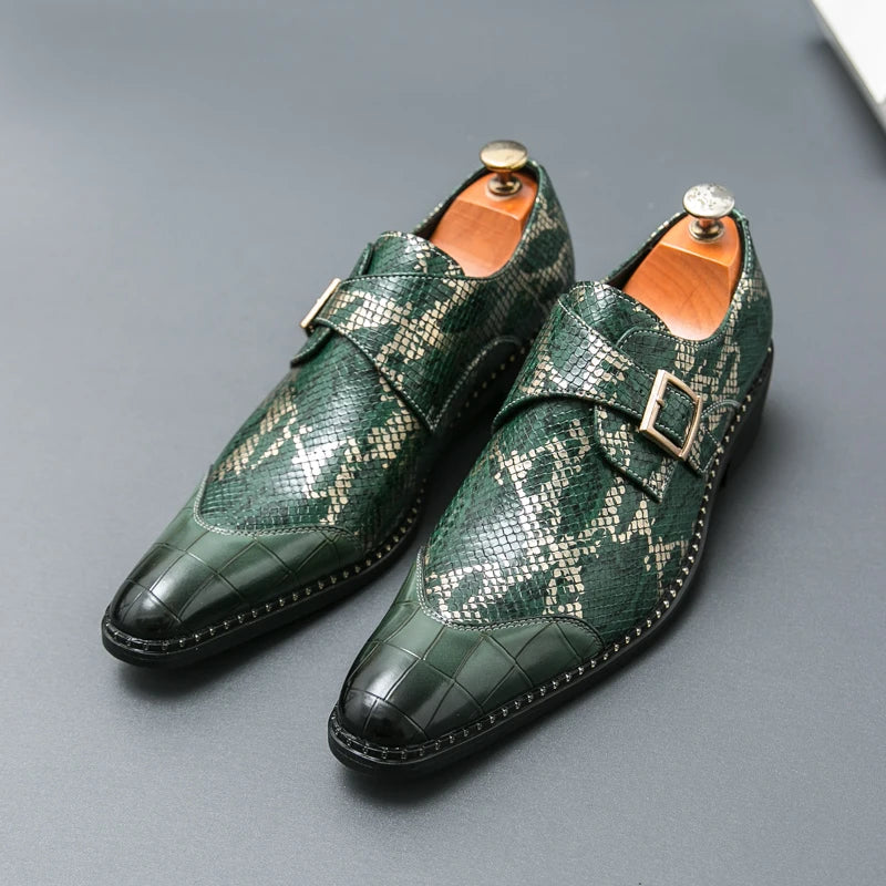 Visco Oxford Dress Fashion Man Business Shoe Handmade Wedding Man Shoe Designer Formal Leather Shoes Luxury Party Prom Formal Shoes
