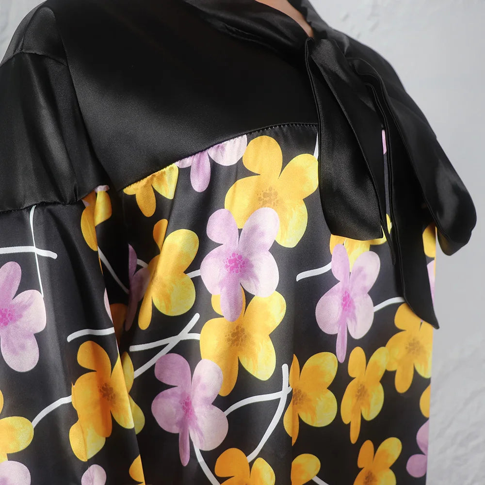 Maxy Smooth Rayon Fabric African Dresses for Woman Printing Dress Plus Size Elegant and Pretty Women's Dresses Female headband