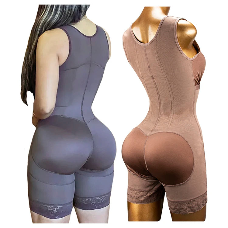 Maxy Slimming Fajas Girdles Colombian Shaper Compression Corset Corrective Sheath Tummy Control Bodysuit Butt Lifter Women Shapewear