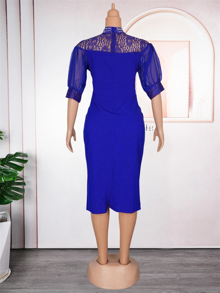 Babs Dresses For Formal Occasions African Women Wedding Party Evening Gown Africa Clothing Office Ladies Elegant Overalls Outfit
