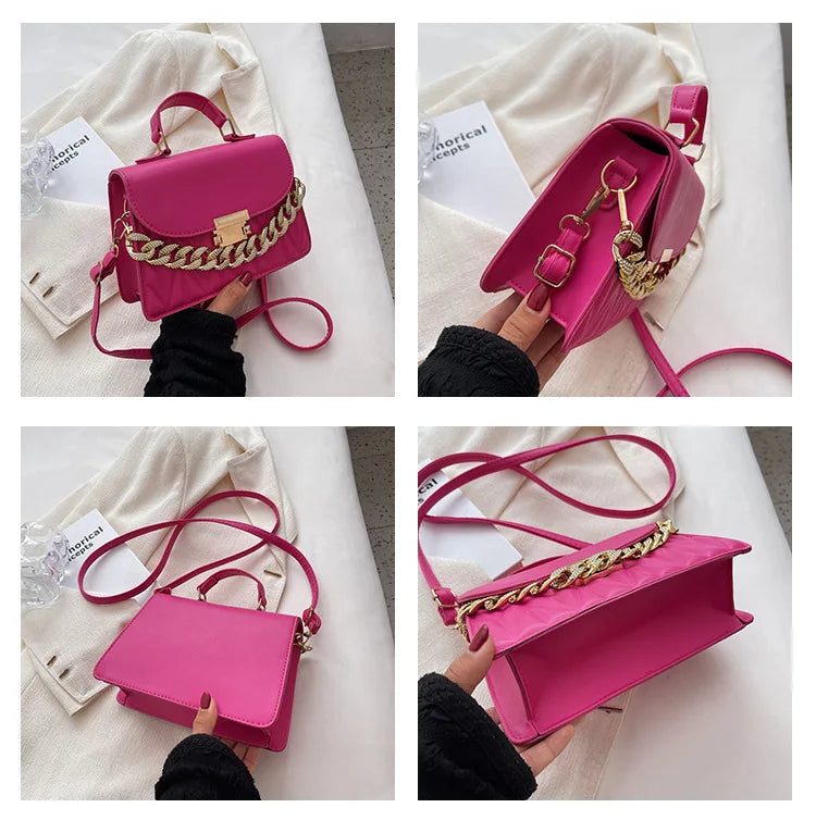 Maxy New Designer Shoulder Bag Fashion Chain Crossbody Bags For Women Brand Ladies Handbags And Purses