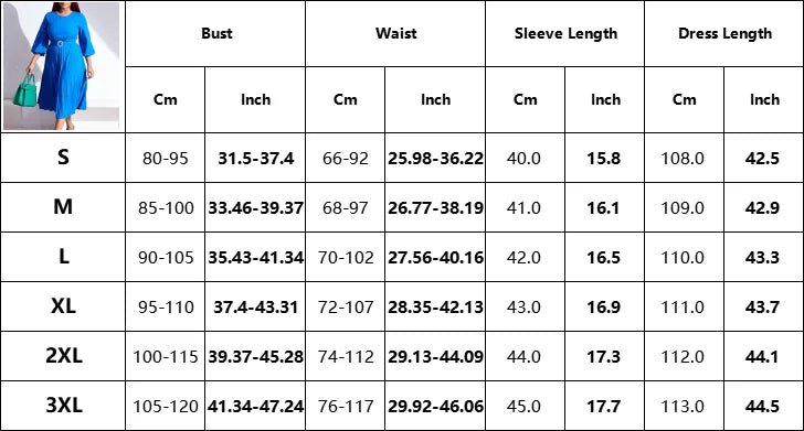 Maxy Elegant Dresses Woman Pleated O Neck Full Sleeve Belt Waisted Mid Calf Luxury Female Birthday Party Dinner Vestidos Mujer