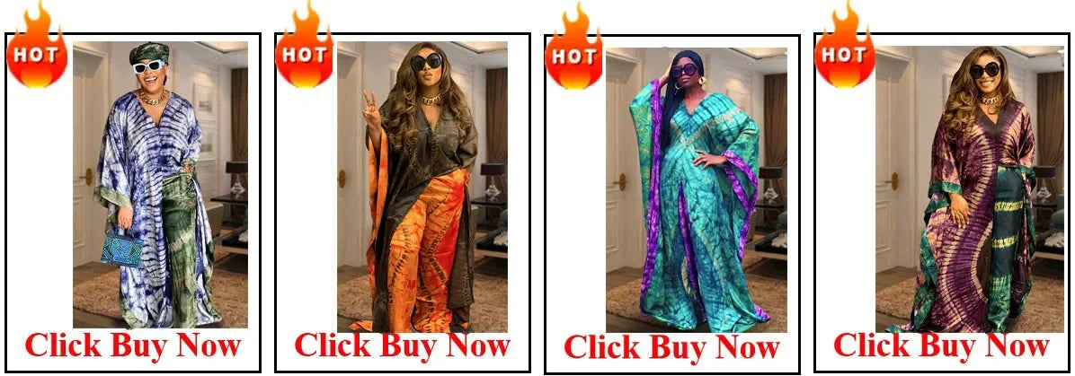 Maxy Plus Size African Dresses for Women L-4XL Autumn Fashion Africa Long Sleeve V-neck Long Maxy Dress Gowns Outfits Africa Clothing