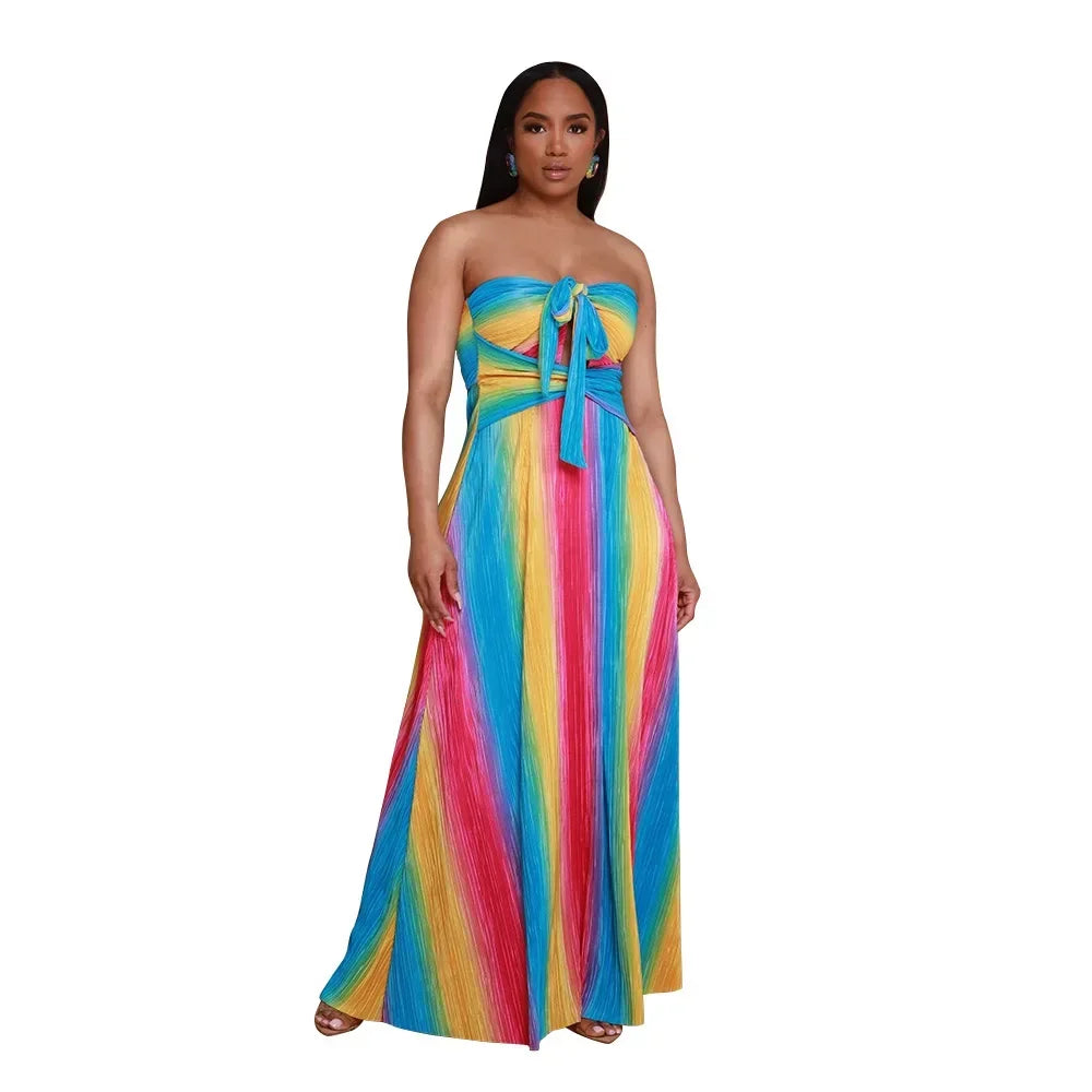 Babs Elegant Dresses For Women Dashiki Summer Autumn Macy Dress Ladies Traditional African Clothing Fairy Long Dress