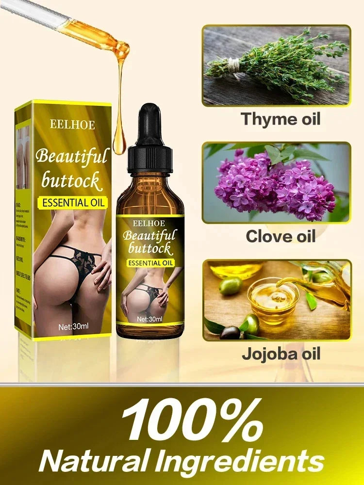 Maxy Buttock Essential Oils Fast Growth Butt Enhancer Breast Enlargement Body Sexy Care For Women Hip Lift Butt Enhancement Oils