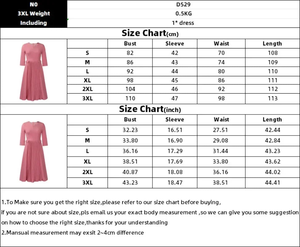 Maxy S-3XL Dashiki Dresses for Women Elegant 3/4 Sleeve V-neck Party Evening Midi Dress Outfits Clothes Women