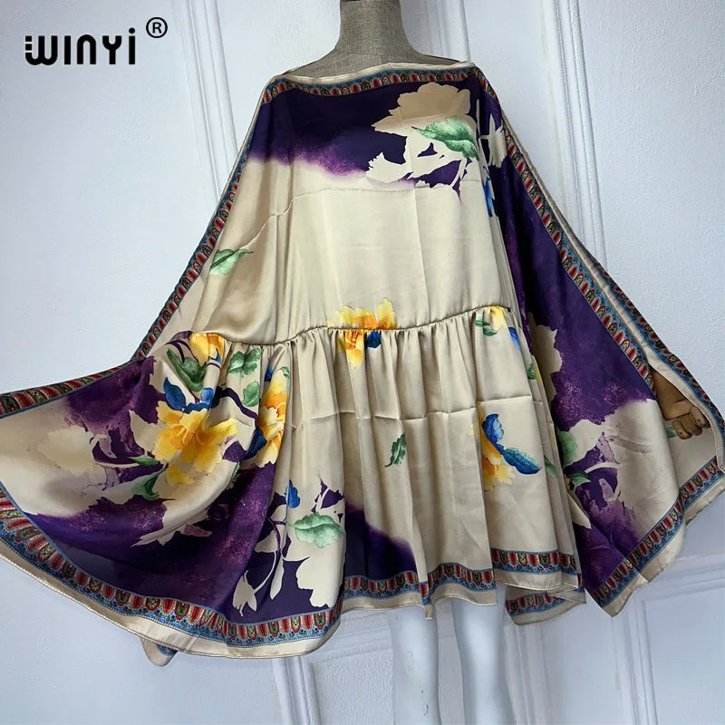 Maxy elegant dress beach outfits women Beach Wear Bikini Cover up Robe summer clothes for women party long dresses