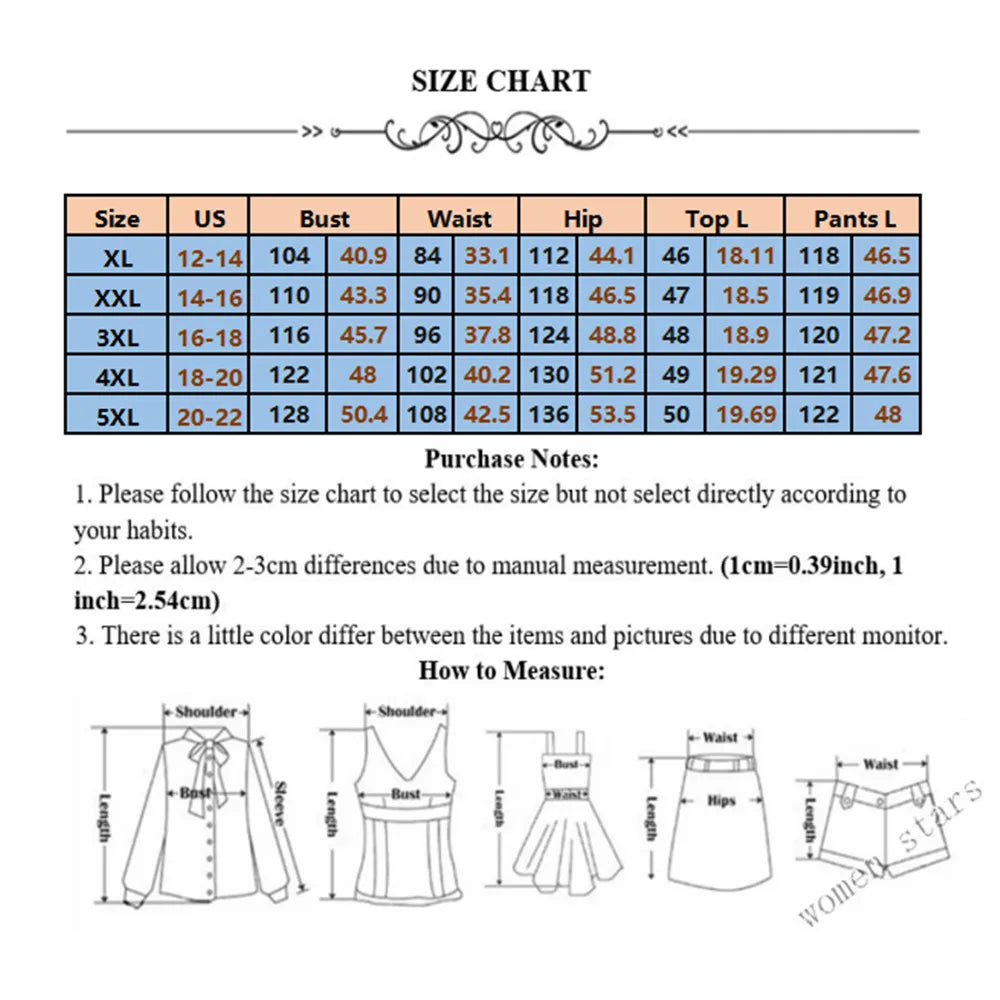 Maxy Plus Size Women Clothing 2 Piece Outfits Summer Bandage Top Flared Pants Fashion Matching Sets