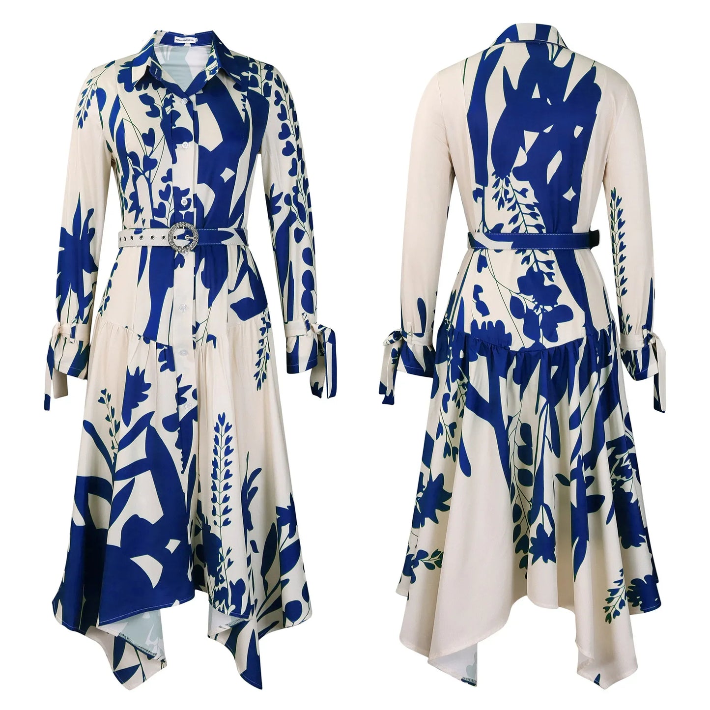 Babs Elegant Polyester African Party Evening Dresses for Women Summer 2024 African Long Sleeve Print Long Macy Dress Gowns Outfits