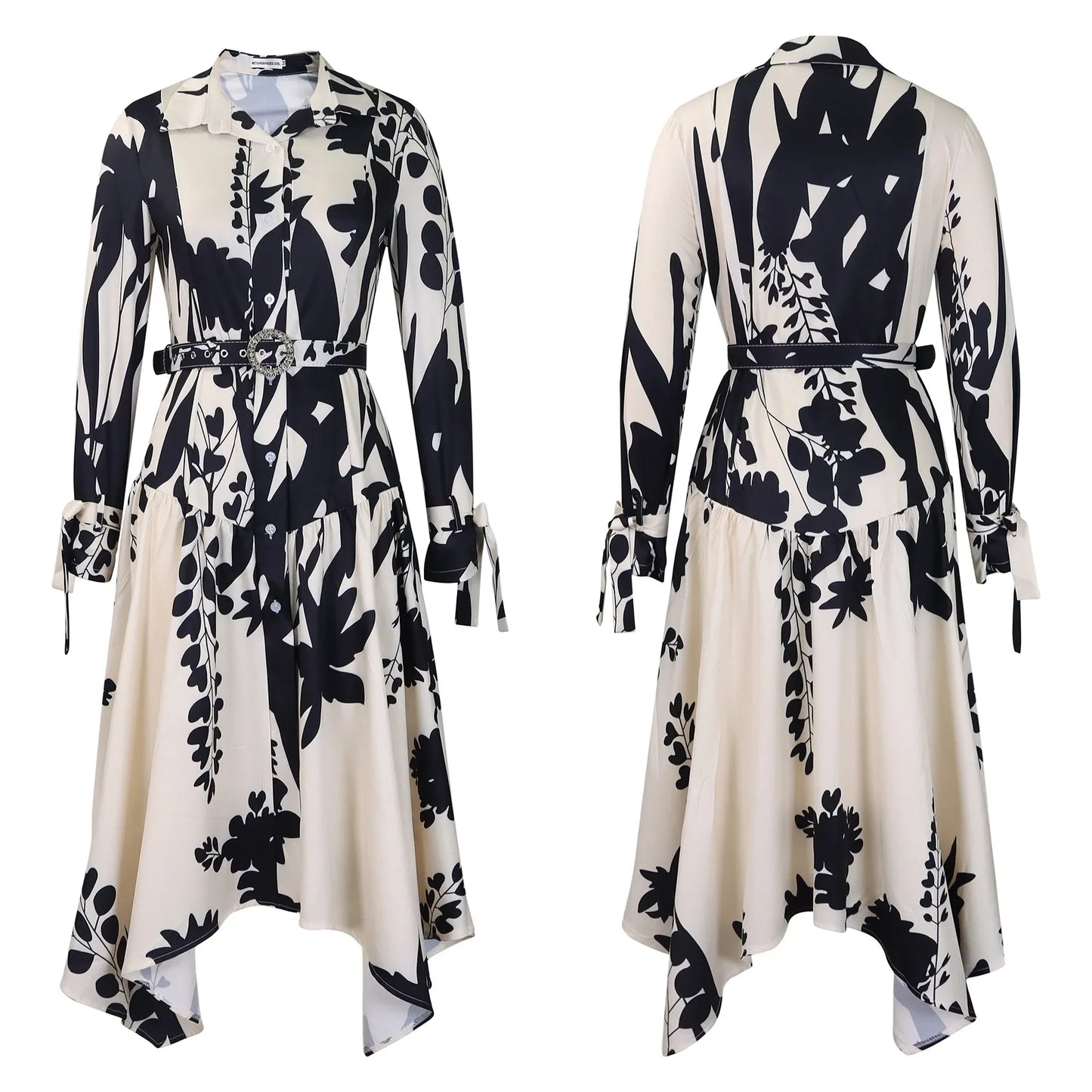 Babs Elegant Polyester African Party Evening Dresses for Women Summer 2024 African Long Sleeve Print Long Macy Dress Gowns Outfits