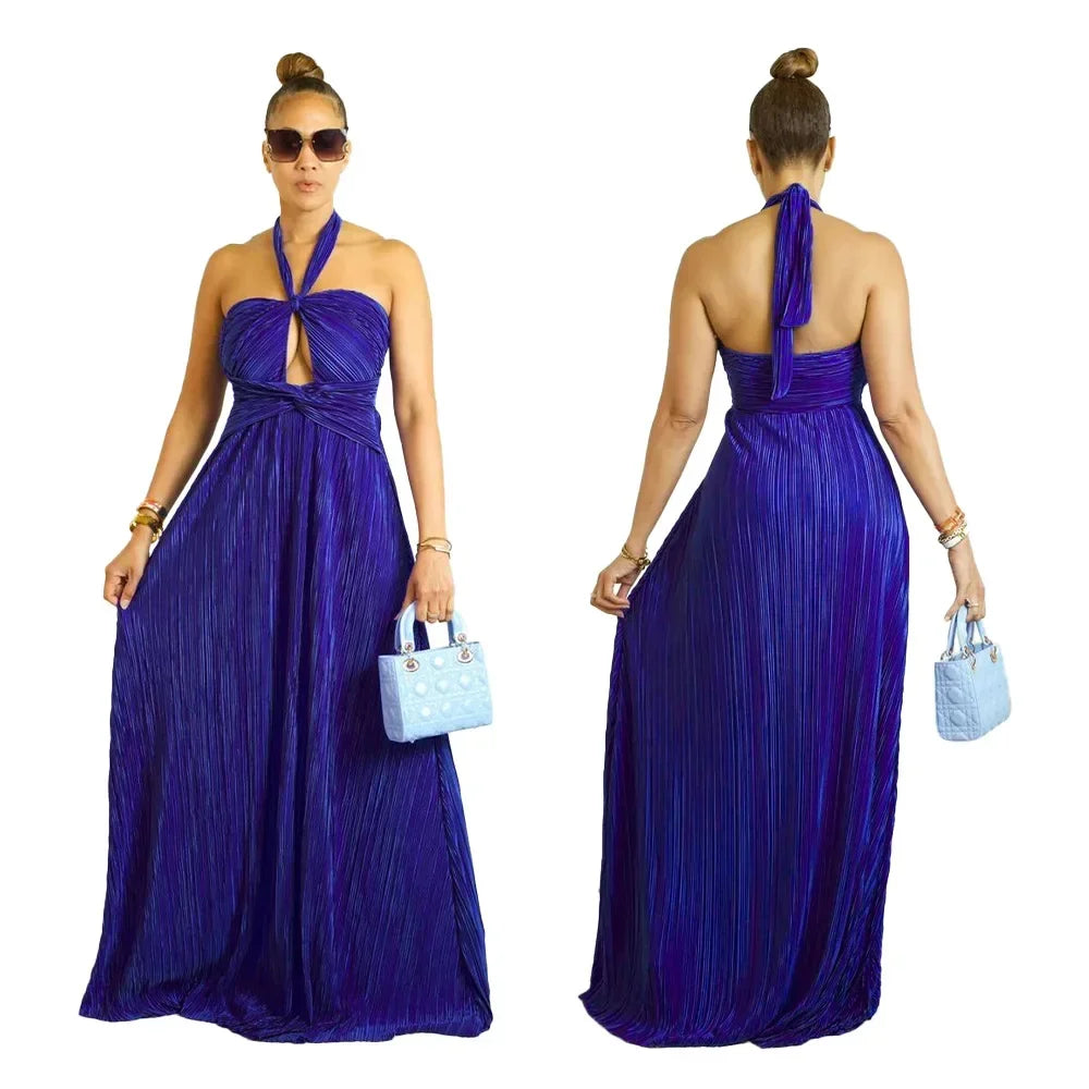 Babs Elegant Dresses For Women Dashiki Summer Autumn Macy Dress Ladies Traditional African Clothing Fairy Long Dress