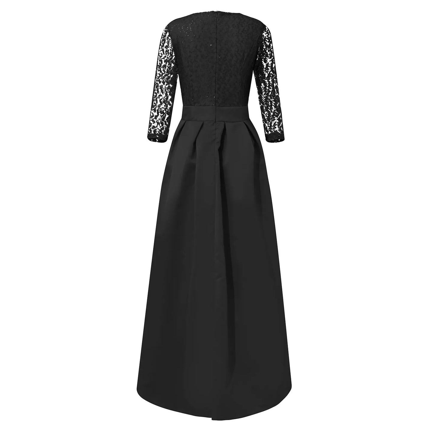 Maxy Women's Elegant Evening Dresses Women's Fashionable Long Dresses Trailing Evening Dresses Solid Color Floor-Length Dresses
