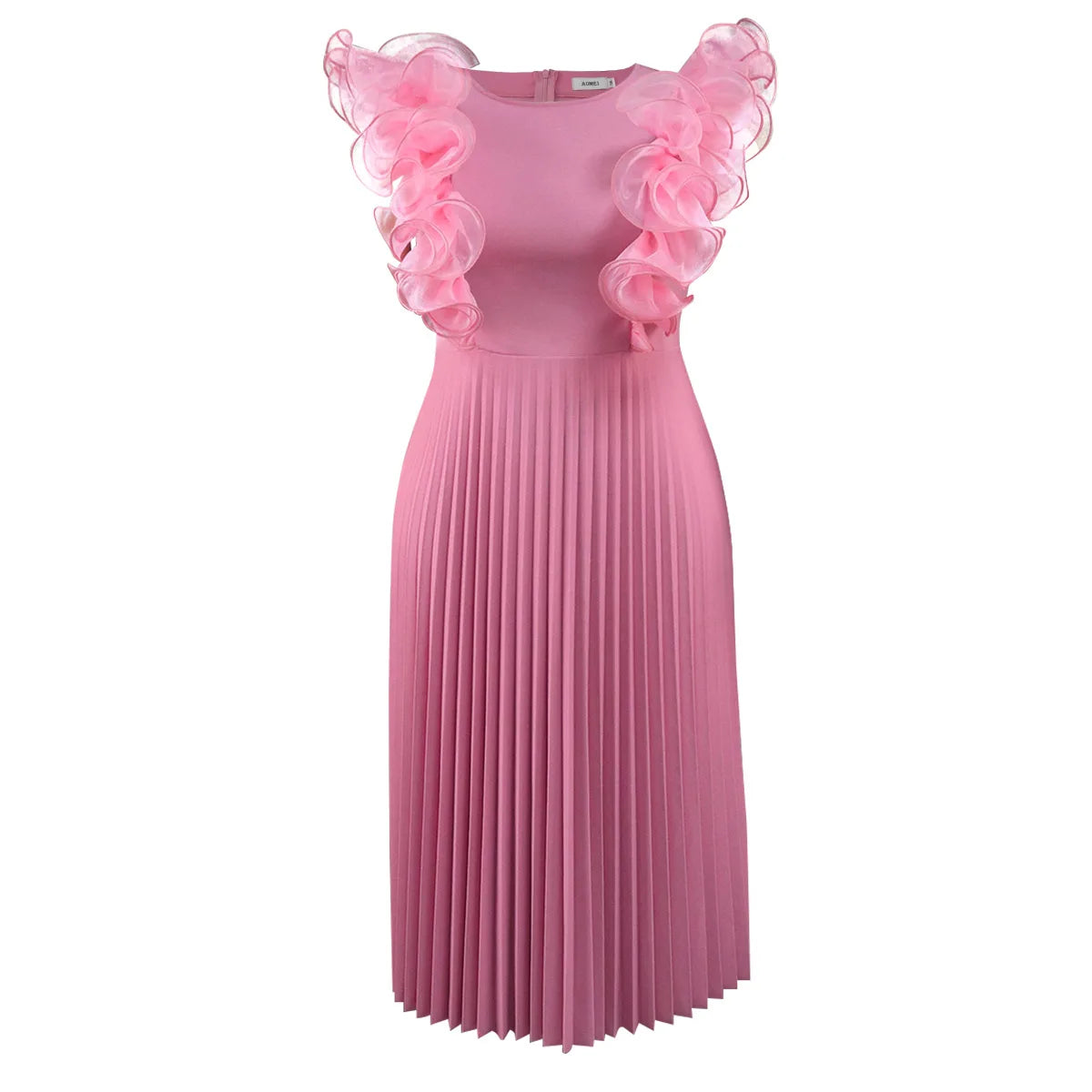 Babs Dresses for Women Party Wear Formal Elegant Macy Pleated Gowns Dress Celebrate Occasion Evening Robes