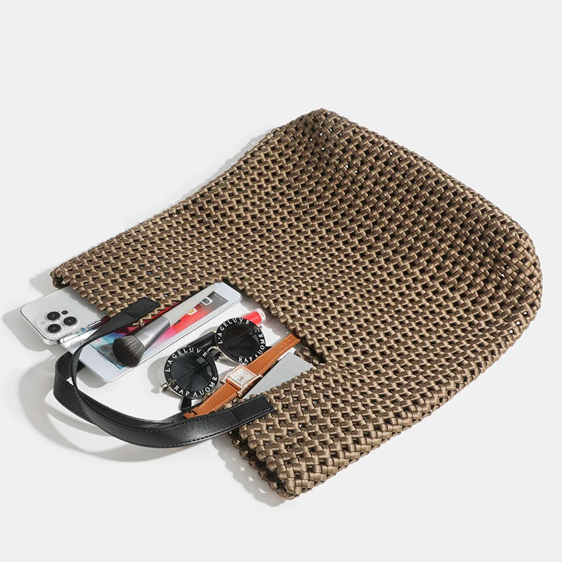Maxy High Quality Ladies Handbags Hot sale Low Prices Pu Leather Daily Woven Handbag For Women Brand Luxury