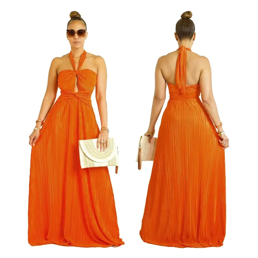 Babs Elegant Dresses For Women Dashiki Summer Autumn Macy Dress Ladies Traditional African Clothing Fairy Long Dress