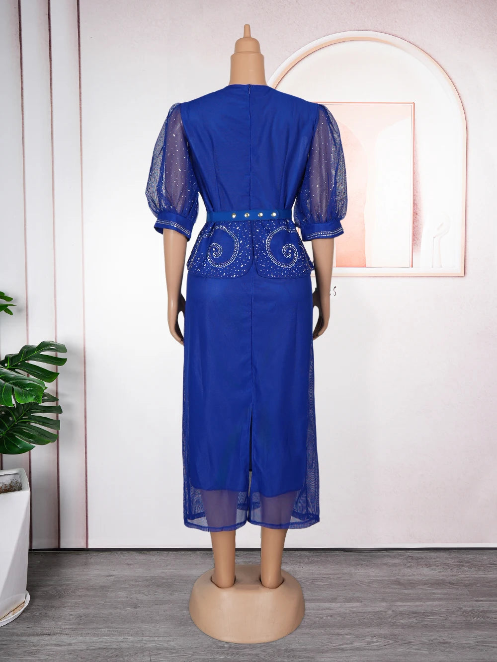 Maxy Plus Size African Party Dresses for Women New Fashion Dashiki Ankara Wedding Evening Gown Elegant Turkey Muslim Maxy Dress