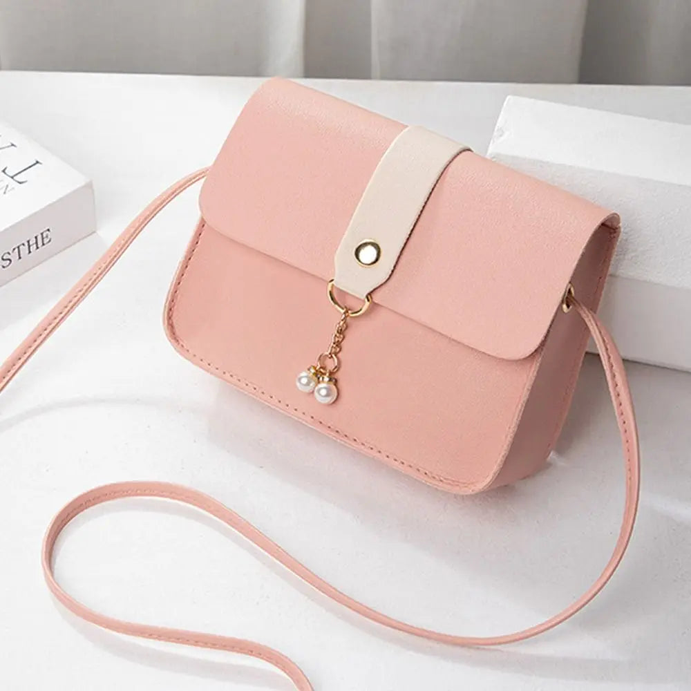 Maxy Fashion Small Square Bag Women's Small Crossbody Bag Ladies Handbags Girls Summer Travel Mini Purse