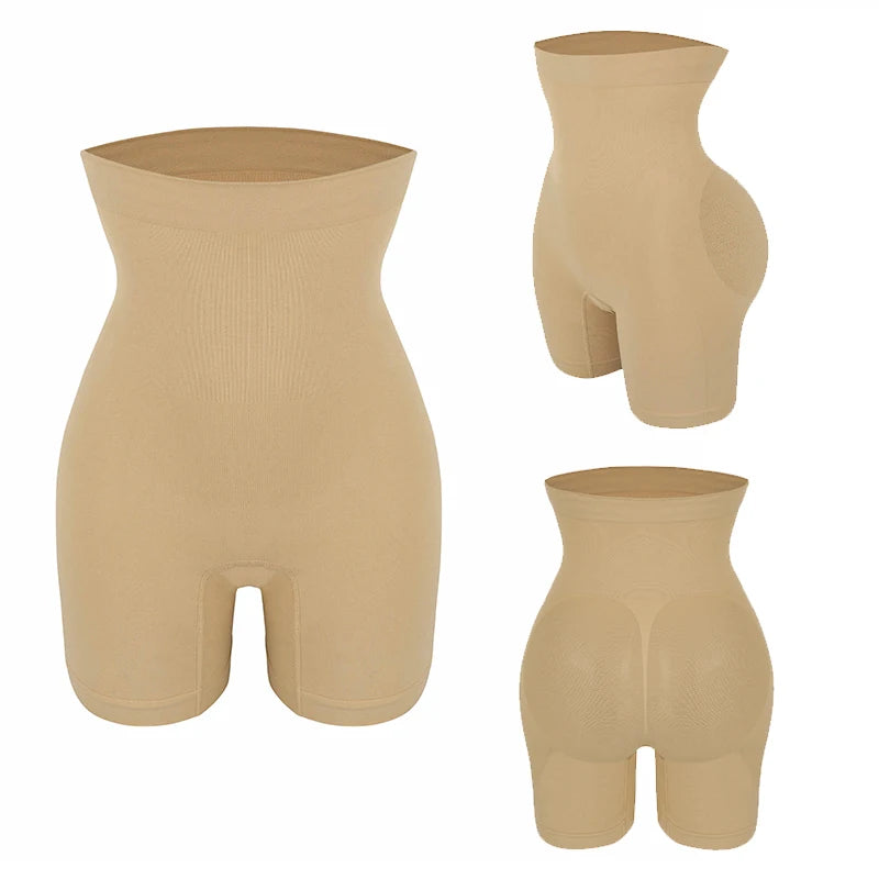 Maxy Women Sexy Butt Lifter Panties Seamless Enhancer Body Shaper Briefs Underwear Tummy Control Panties Waist Trainer Shapewear