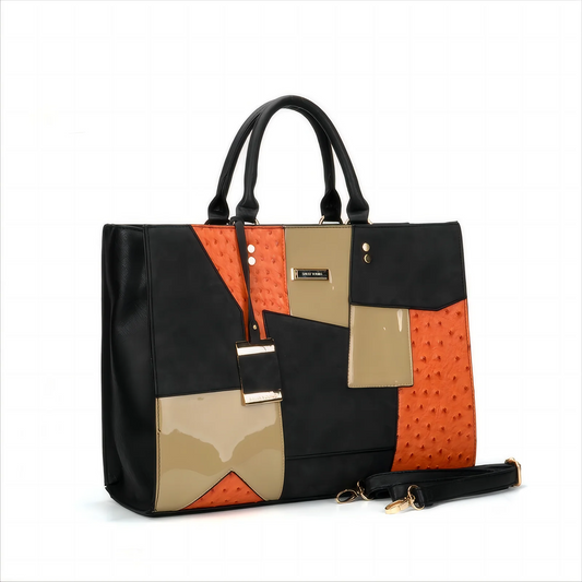 Maxy Large Ladies Handbags Single-shoulder Crossbody Handheld Triple-use Satchel Portable Leisure Bag