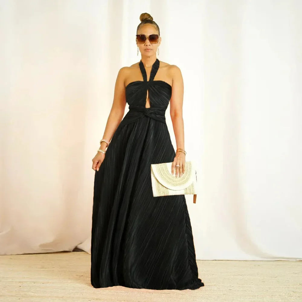 Babs Elegant Dresses For Women Dashiki Summer Autumn Macy Dress Ladies Traditional African Clothing Fairy Long Dress
