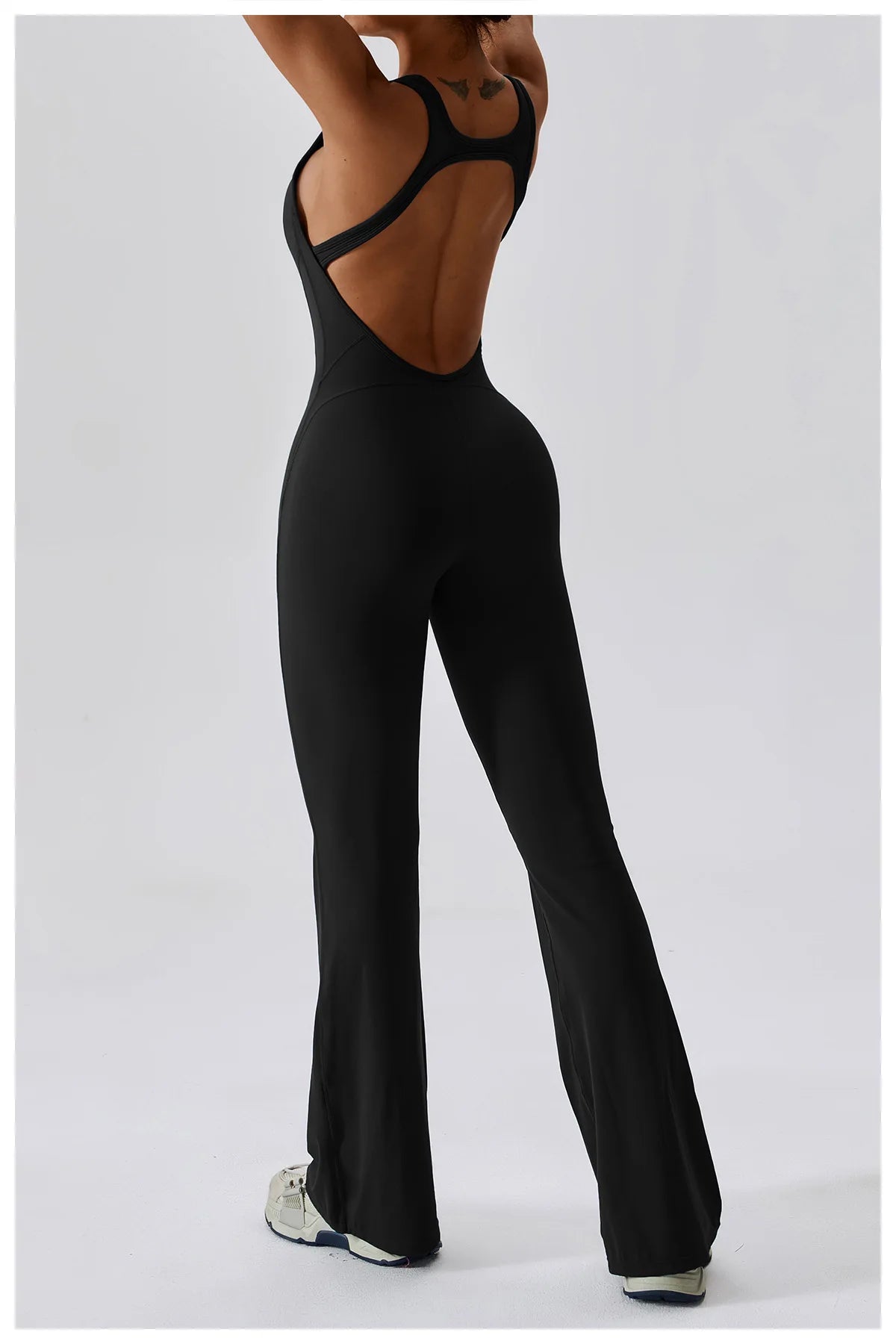 Babs Sexy Back V Jumpsuit Gym Set Women Training Yoga Suit Sportswear Women Sports Jumpsuit Fitness Rompers Stretch Workout Bodysuits