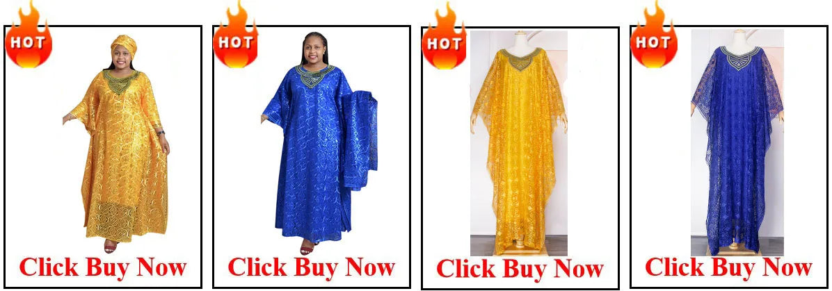 Maxy American Dresses for Women Plus Size Africa Clothes Dashiki Ankara Sequin Outfit Gown Kaftan Muslim Wedding Party Long Dress