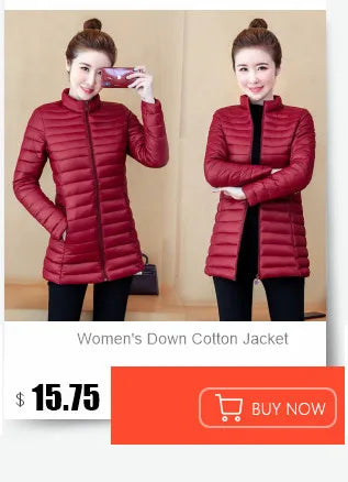 New Korean Gracy Down Cotton Coat Women Long Winter Puffer Parkas Thicken Warm Hooded Cotton-Padded Jacket Coat Zipper Overcoat