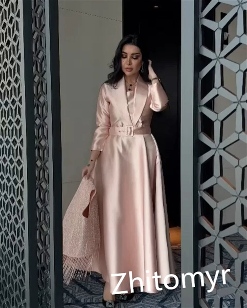 Maxy Customized Modern Style Formal Evening Square Collar Ball Gown Tassels Bespoke Occasion Evening Dresses