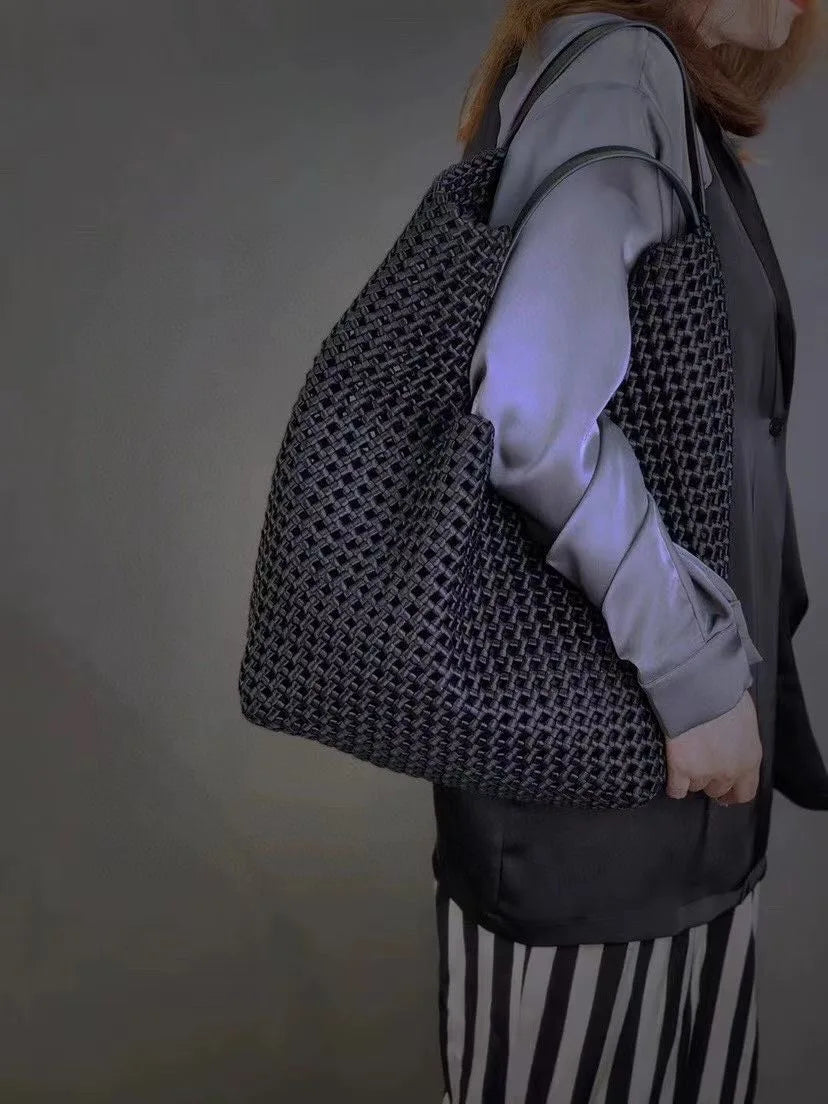 Maxy High Quality Ladies Handbags Hot sale Low Prices Pu Leather Daily Woven Handbag For Women Brand Luxury