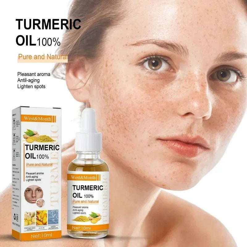 Babs Turmeric Face Serum Moisturizing Essential Oil Tightening Brightening Reducing Fine Lines Oil Control Natural Pure Skincare