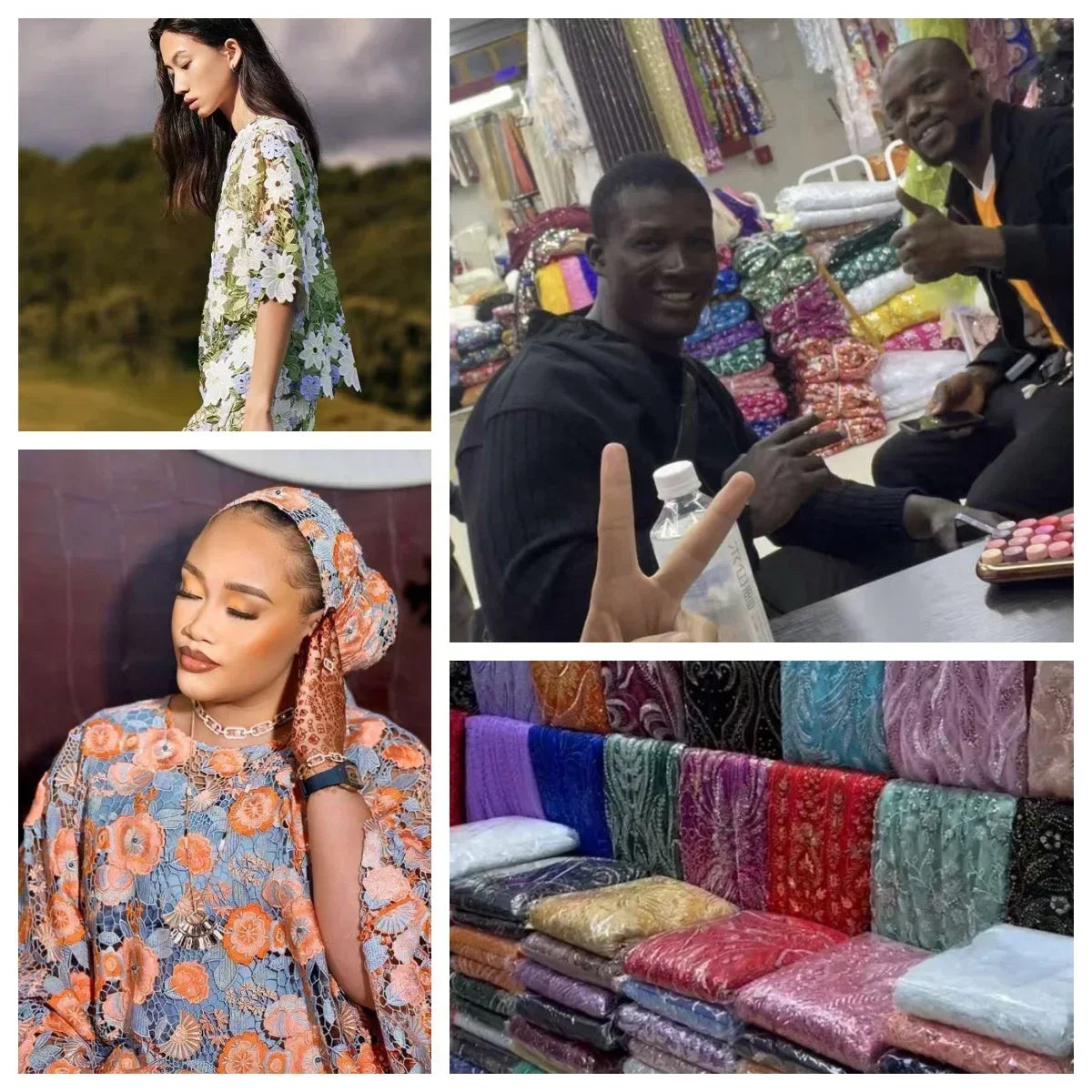 Macy Lace Fabrics High Quality Nigerian French Mesh Lace with Beads for Elegant Woman Party Dress 5 A161-3