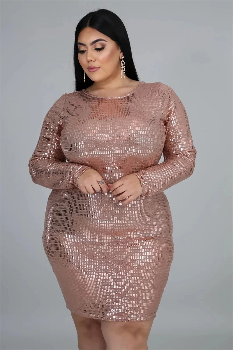 Maxy Plus Size Mermaid Short Mini Evening Dress Full Length Glitter Sequin Robe Sexy Backless Pageant Guest Party Prom Gown.