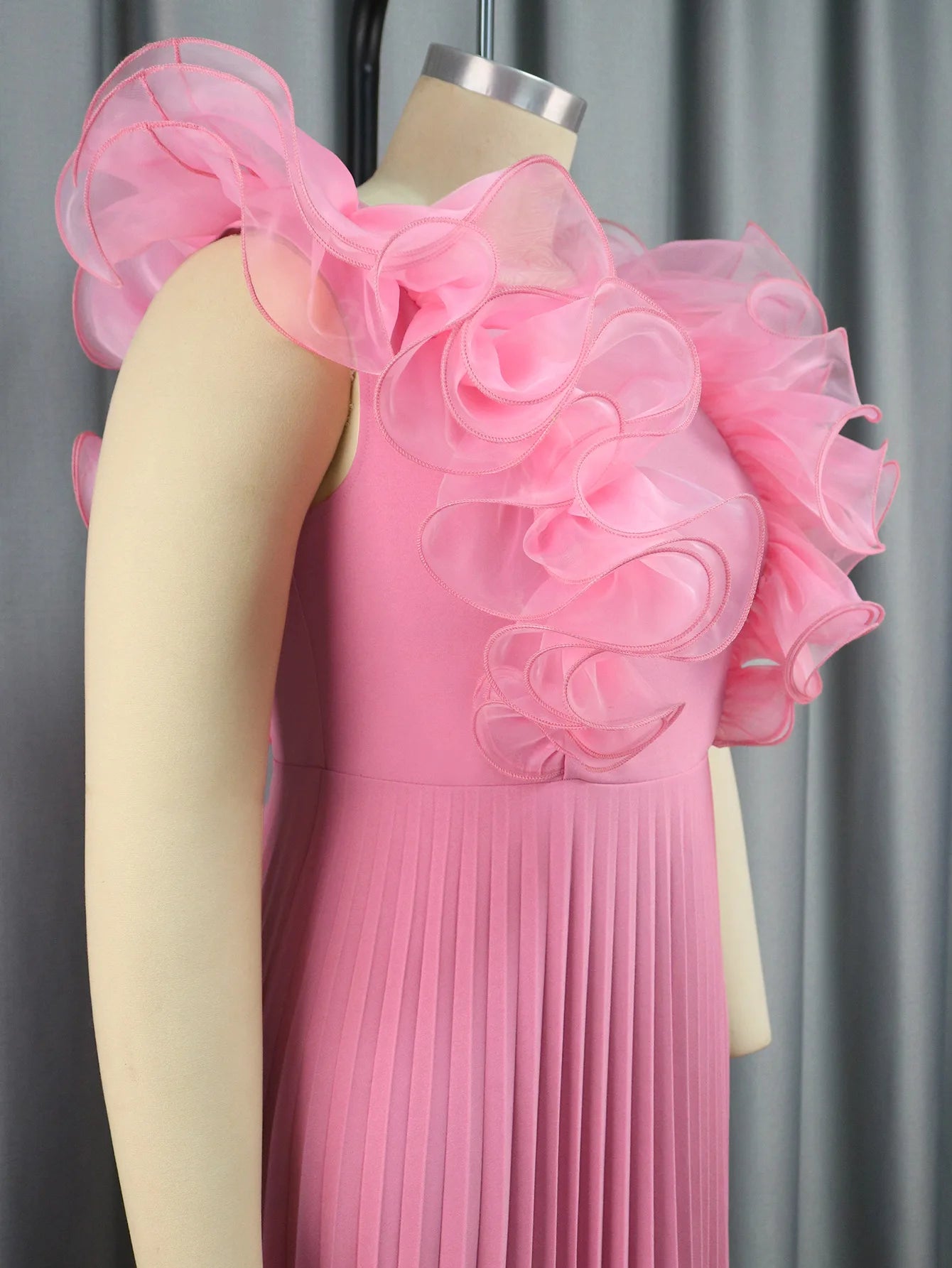 Babs Dresses for Women Party Wear Formal Elegant Macy Pleated Gowns Dress Celebrate Occasion Evening Robes
