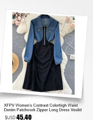 Amay Women's Temperament Puff Long Sleeve Hanging Neck Split Metal Pleated Dress Y2k Fashion Tide Spring Summer
