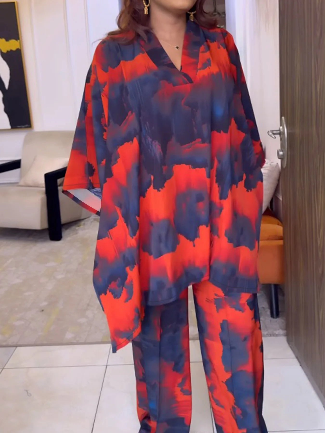 Maxy 2 Piece Women Sets New Arrival Plus Size Spring Autumn Matching Sets Top And Pants Suits Outfits Oversized Clothing