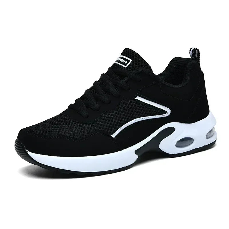 Maxy Women Casual Shoes Mesh Breathable Vulcanized Shoes Woman Autumn Fashion Comfortable Sneakers Women Mesh Casual Sports Sheos